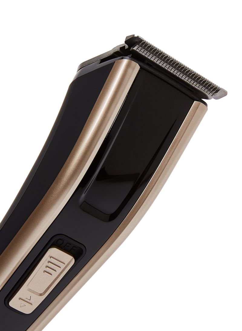 Rechargeable Hair Trimmer Black & Gold Rechargeable Hair Trimmer Black & Gold